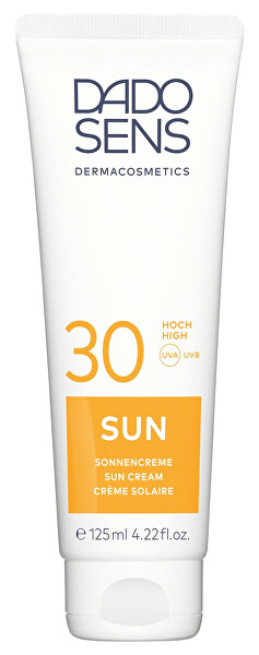 Opalovací krém pro citlivou pokožku SPF 30 Sun 125 ml