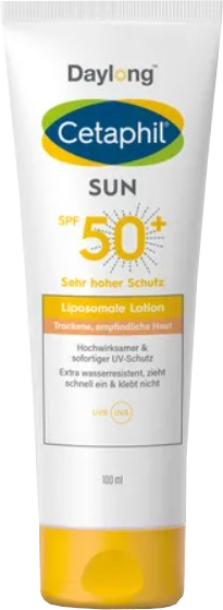 Hydratační opalovací mléko SPF 50+ Cetaphil Sun (Liposomale Lotion) 100 ml