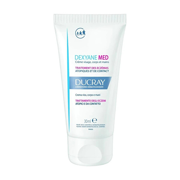 Zklidňující krém na obličej a tělo Dexyane MeD (Soothing Repair Cream) 30 ml