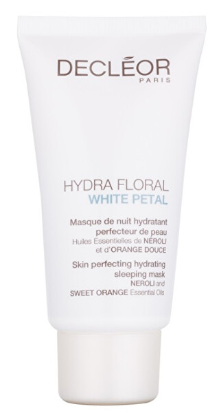 Hidratáló éjszakai maszk Hydra Floral White Petal (Skin Perfecting Hydrating Sleeping Mask) 50 ml