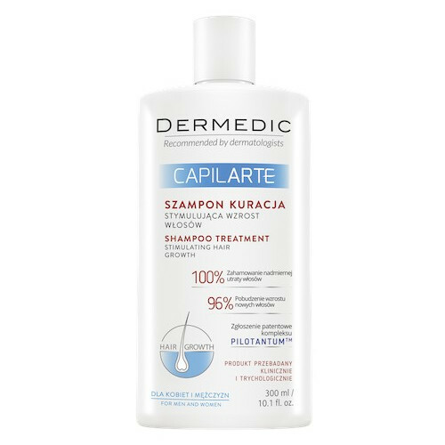 Šampon pro léčbu a stimulaci růstu vlasů Capilarte 300 ml