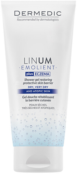 Sprchový gel pro obnovu kožní bariéry Linum Emolient 200 ml