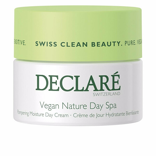 Crema viso da giorno per pelli sensibili Vegan Nature Spa (Pampering Day Cream) 50 ml
