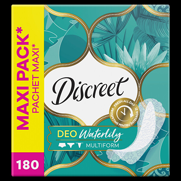 Slipové vložky Waterlily Multiform 180 ks