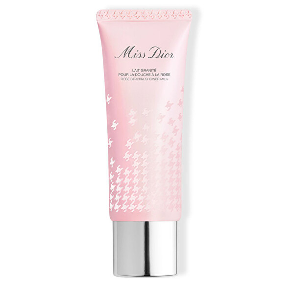 Exfoliační sprchové mléko Miss Dior Rose Granita (Shower Milk) 75 ml