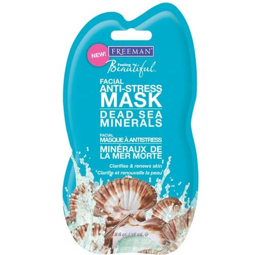 Antistresová pleťová maska s minerály z Mrtvého moře (Facial Anti-Stress Mask Dead Sea Minerals)