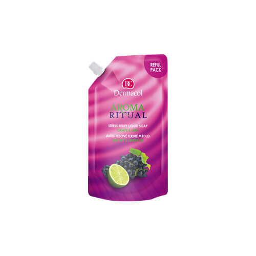 Stresszoldó folyékony szappan szőlő és lime illattal  Aroma Ritual (Stress Relief Liquid Soap)