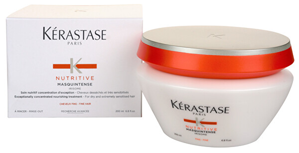 Intenzívna vyživujúca maska pre jemné vlasy Masquintense Irisome (Exceptionally Concentrate d Nourishing Treatment Fine)