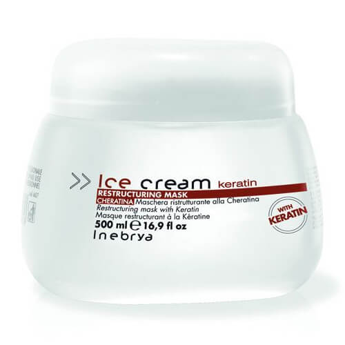 Ice Cream Keratin helyreállító hajmaszk keratinnal (Restructuring Mask)