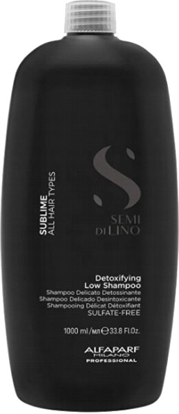 Detoxikační šampon na vlasy Semi Di Lino Sublime (Detoxifying Low Shampoo)