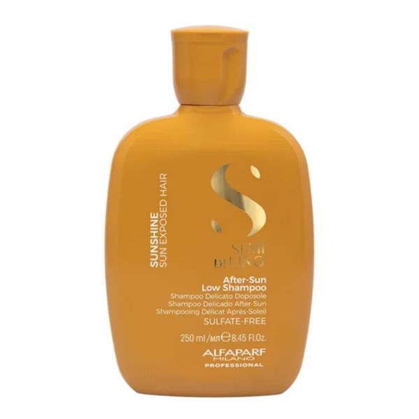 Šampon pro vlasy namáhané sluncem Semi Di Lino Sunshine (After Sun Low Shampoo)