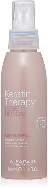 Uhlazující keratinový sprej na vlasy Lisse Design Keratin Therapy (Keratin Refill)