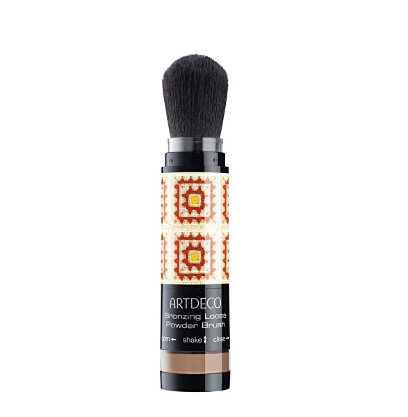 Bronzujúci púder so štetcom Bronzing Loose Powder Brush 3 g