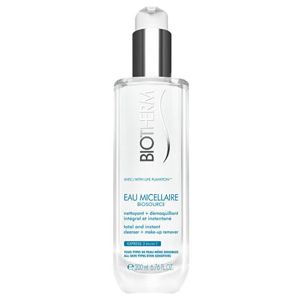 Čisticí micelární voda Biosource Eau Micellaire (Total & Instant Cleaner Make-Up Remover)