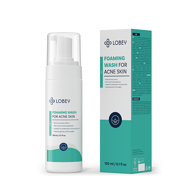 Čistiaca pena na tvár aj telo Foaming Wash for Acne Skin
