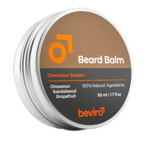 Balzám na vousy s vůní grepu, skořice a santalového dřeva (Beard Balm)