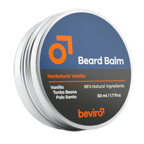Balzám na vousy s vůní vanilky, palo santo a tonkových bobů (Beard Balm)