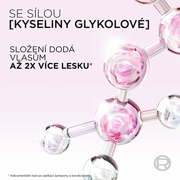 Balzám pro dlouhotrvající lesk vlasů Elseve Glycolic Gloss (Balsam)