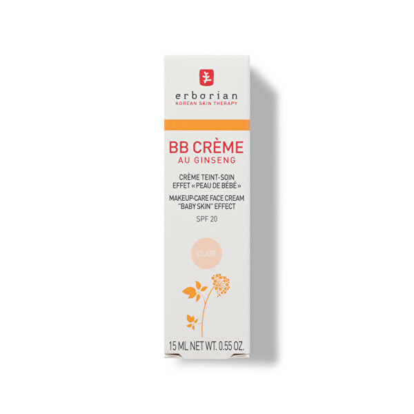 BB cremă SPF 20 (BB Creme Machiaj Care Face Cream) 15 ml