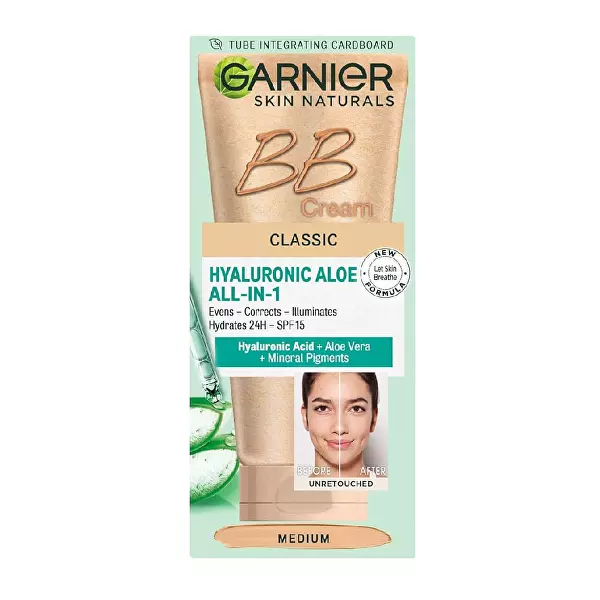 BB krém (BB Cream Hyaluronic Aloe All-in-1) 50 ml