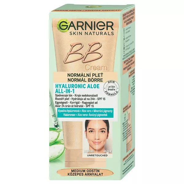 BB krém (BB Cream Hyaluronic Aloe All-in-1) 50 ml