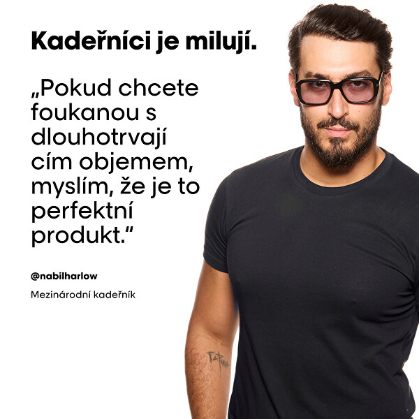 Bezoplachový termoochranný krém s tvarovou pamětí Serie Expert Blow-Dry Fluidifier (Shape Memory Cream - Leave in)