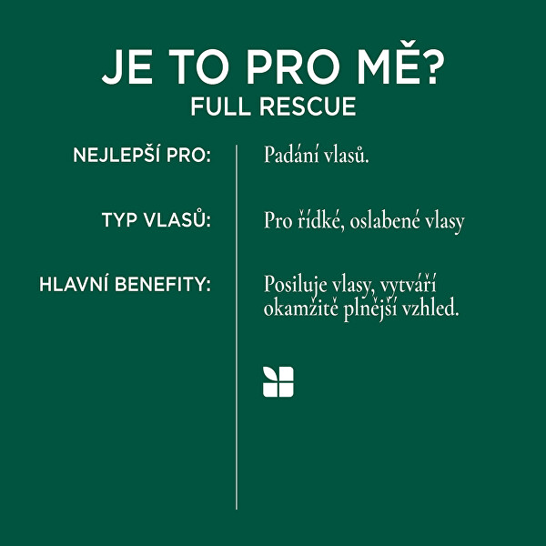 Posilující šampon Full Rescue (Shampoo)