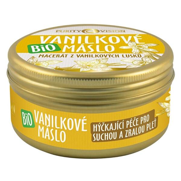 Bio Vanilkové máslo pro suchou a zralou pleť