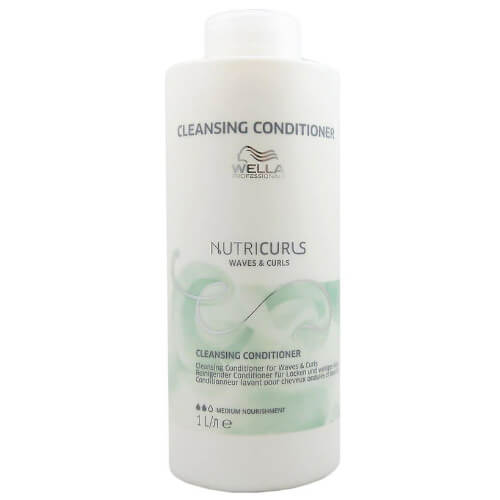 Balsam de curățare, pentru păr ondulat și creț Nutricurls (Waves & Curls Cleansing Conditioner)