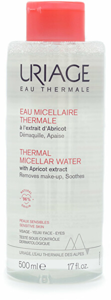 Tisztító micellás víz érzékeny, bőrpírra hajlamos bőrre Eau Thermale (Thermal Micellar Water)