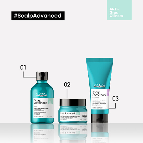 Reinigungsshampoo für fettige Kopfhaut Scalp Advanced (Anti Oiliness Dermo Purifier Shampoo)