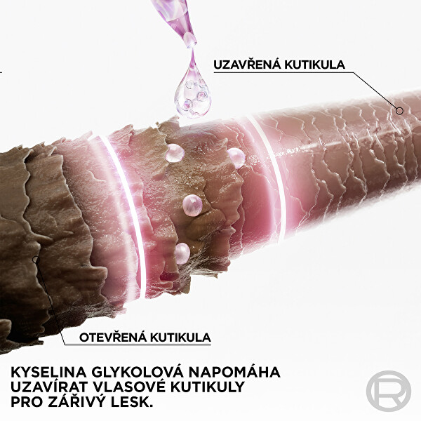 Šampon s kyselinou glykolovou Elseve Glycolic Gloss (Shampoo)