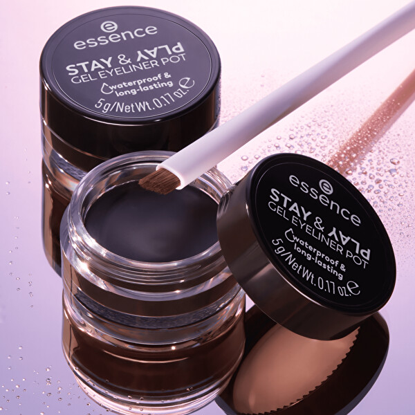 Gelové oční linky Stay & Play (Gel Eyeliner Pot) 5 g