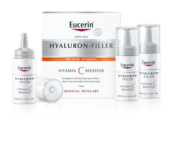 Siero viso illuminante antirughe con vitamina C Hyaluron-Filler (Vitamin C Booster)