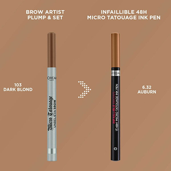 Creion pentru sprâncene Micro Tatouage(Unbelieva Brow) 1 g