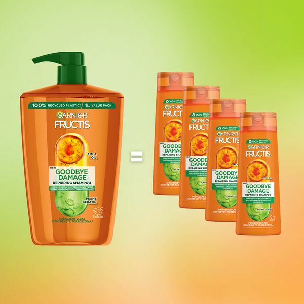 Šampón pre poškodené vlasy Fructis Goodbye Damage ( Repair ing Shampoo)
