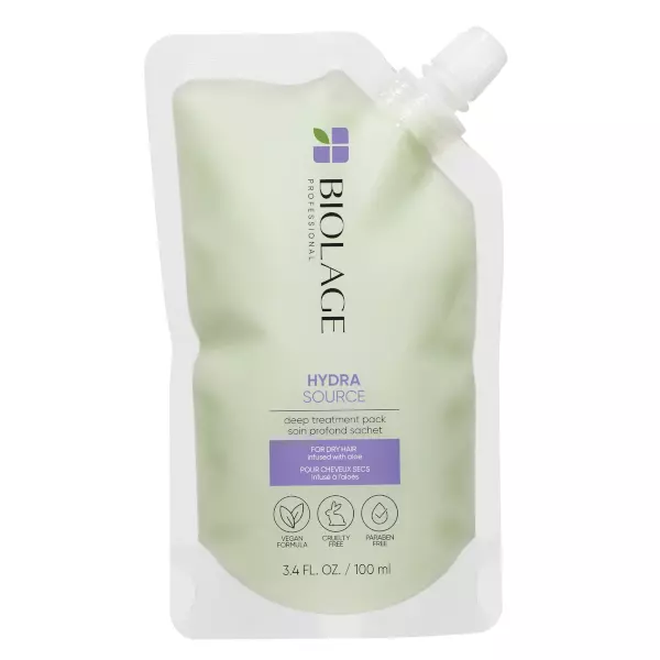 Mély maszk száraz hajra Hydra Source Pack (Deep Treatment) 100 ml
