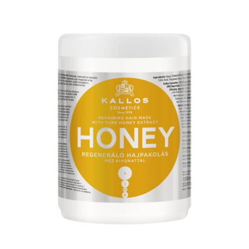 Intenzivní hydratační maska pro suché a poškozené vlasy Honey (Mask)