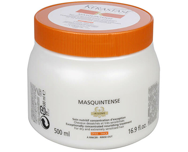 Intenzív tápláló maszk vastag hajra Masquintense Irisome (Exceptionally Concentrated Nourishing Treatment Thick)