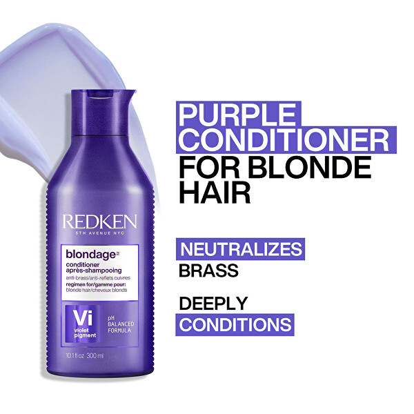 Kondicionér neutralizující žluté tóny vlasů Color Extend Blondage (Color-depositing Conditioner)