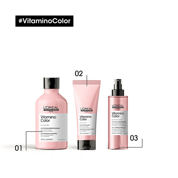 Balzsam festett hajra Série Expert Resveratrol Vitamino Color (Conditioner)