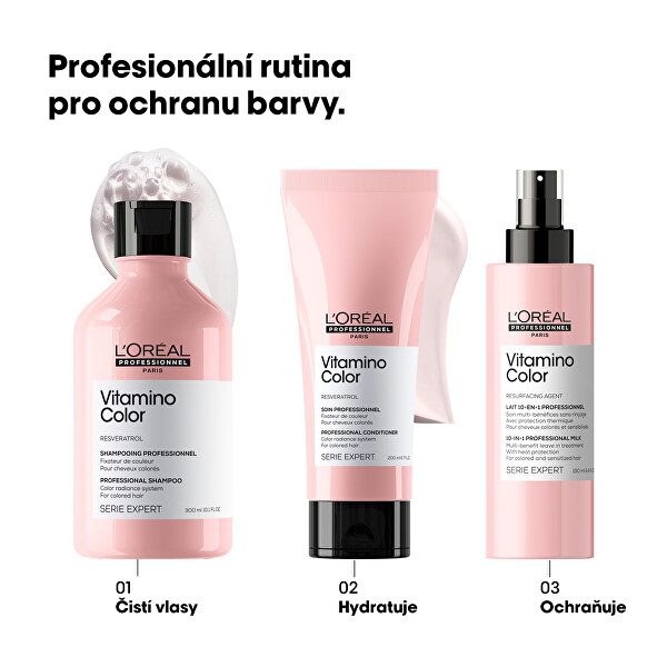 Kondicionér pro barvené vlasy Série Expert Resveratrol Vitamino Color (Conditioner)