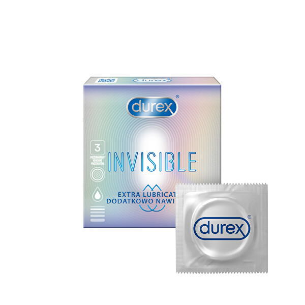 Kondome Invisible Extra Lubricated
