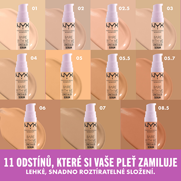 Korektor a sérum 2v1 Bare with Me Concealer Serum 9,6 ml