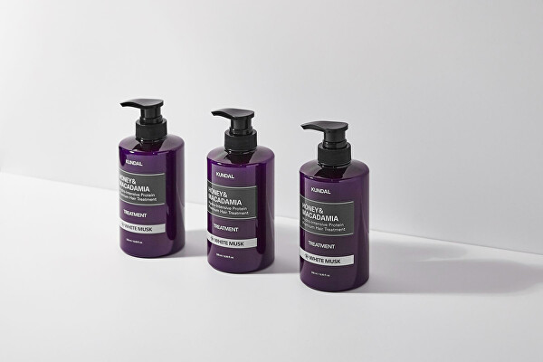 Hydrointenzivní proteinová kúra na vlasy Honey & Macadamia White Musk (Treatment)