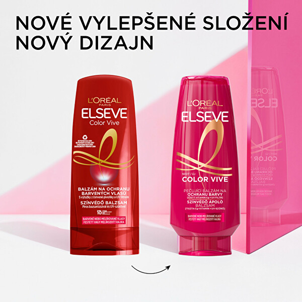 Balzám pro barvené a melírované vlasy Elseve Color Vive