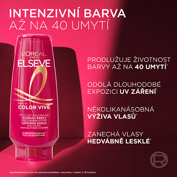 Balzám pro barvené a melírované vlasy Elseve Color Vive