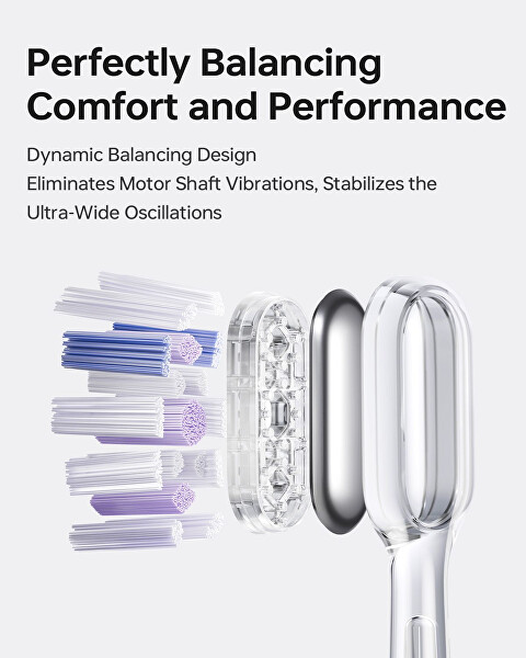 Náhradní hlavice pro zubní kartáček 2.0 Ultra-Whitening Transparent