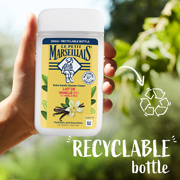 Krémový sprchový gel BIO Vanilla Milk Shower Cream