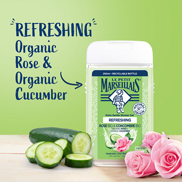 Sprchový gel Bio Rose & Bio Cucumber Shower Gel